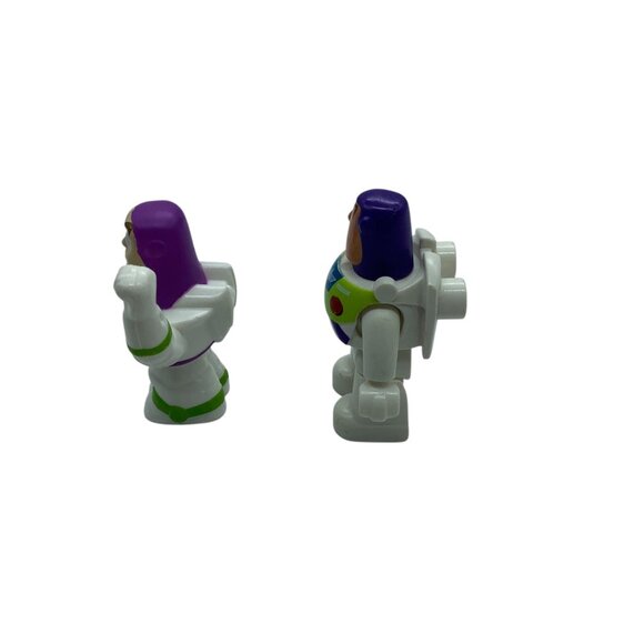Disney Buzz Lightyear Mini Figures Set Of 2 Toy Story Cake Topper LEGO Duplo - Picture 8 of 8